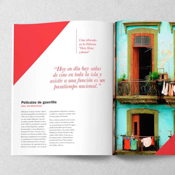 Diseño editorial, revista cultural