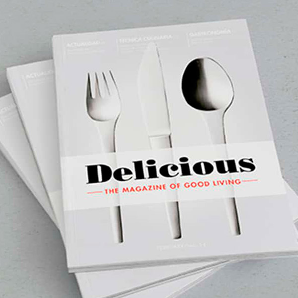 Diseño editorial, revista gastronomica