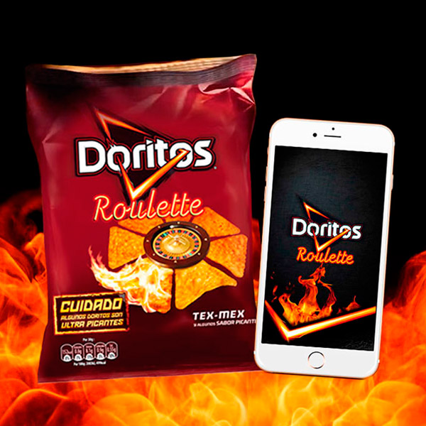 Diseño web y aplicacon patatas Doritos